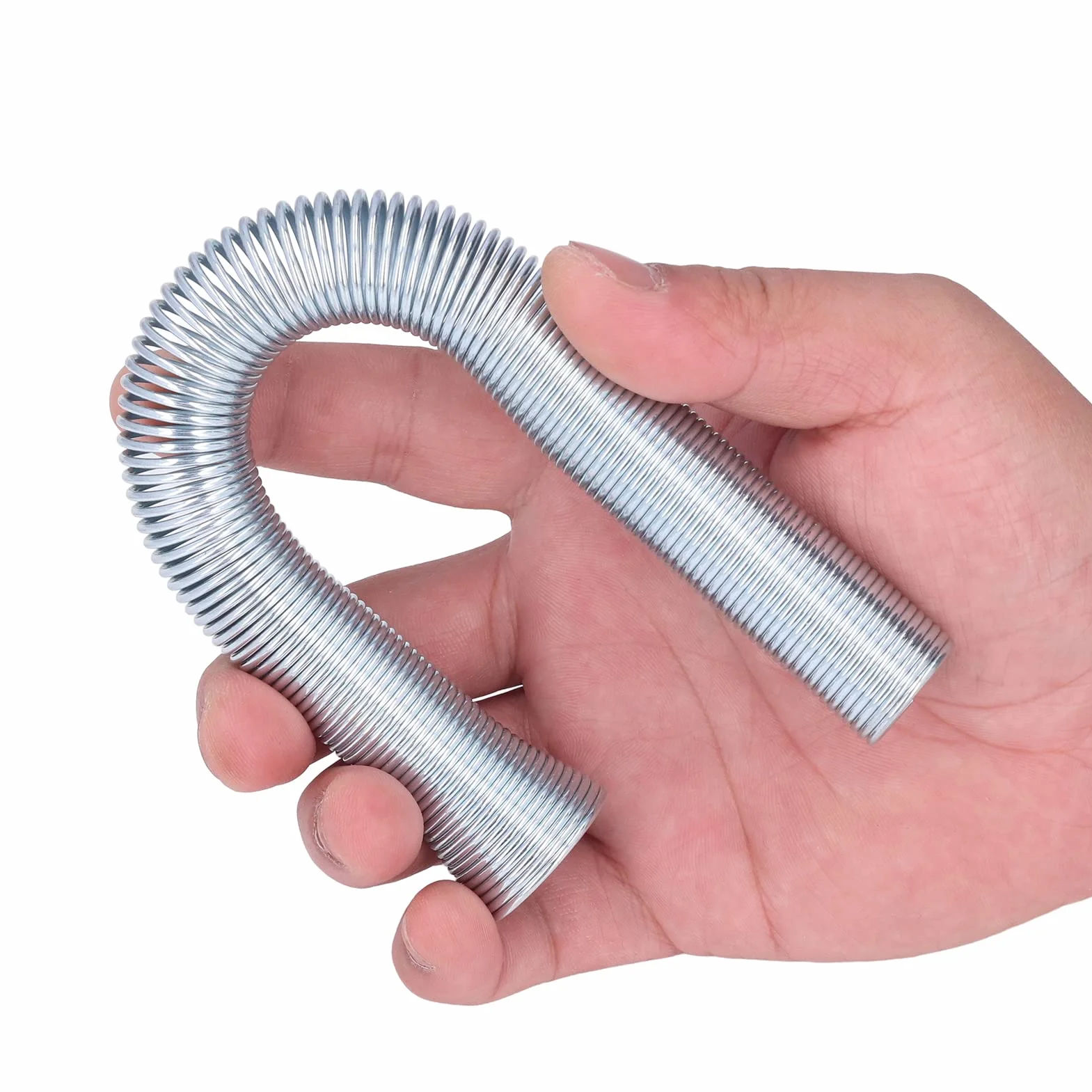 Spring Tube Bender Set for 5 / 8in 1 / 2in 3 / 8in 5 / 16in 1 / 4in Pipes | Non - Oxidation Spring Steel Manual Bender | Tube Bending Tool for Plumbing/HVAC/DIY