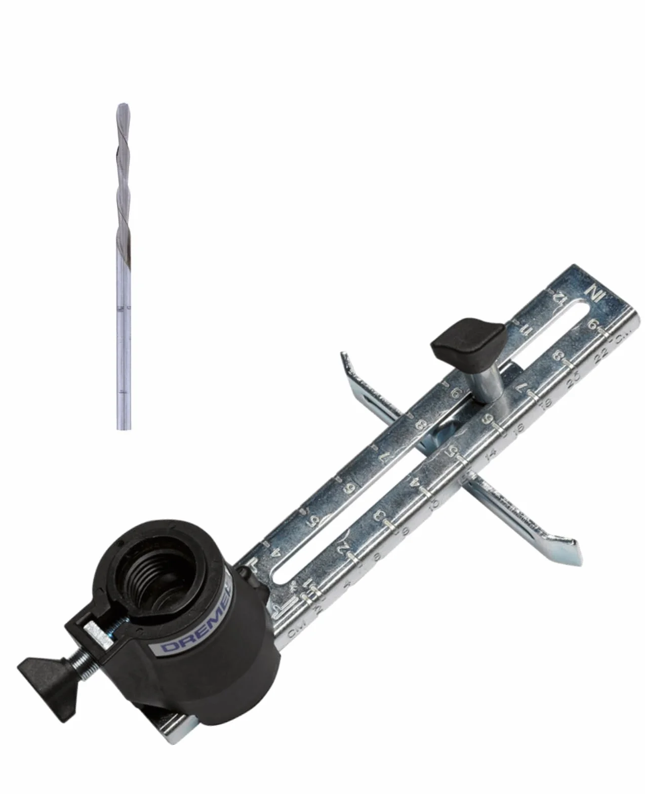 Dremel 678 Zestaw frezów do cięcia po linii i kole o średnicy cięcia 30 cm do wykonywania prostych cięć i otworów w płytach gipsowo-kartonowych, drewnie i laminatach