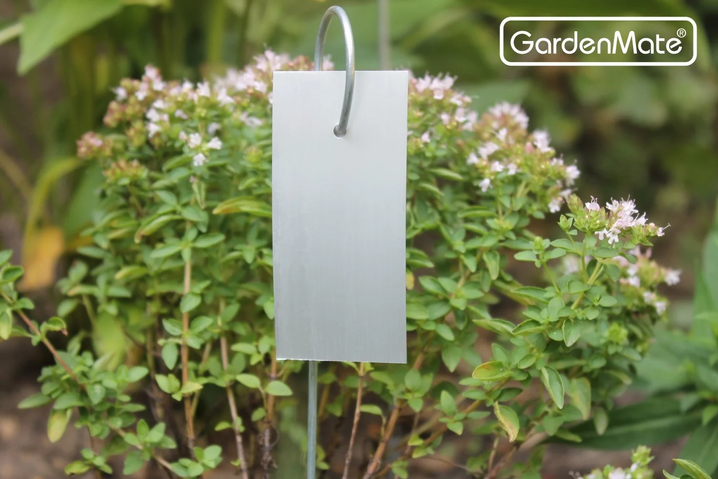 GardenMate Zestaw 25 metalowych etykiet na rośliny odpornych na warunki atmosferyczne 25 cm