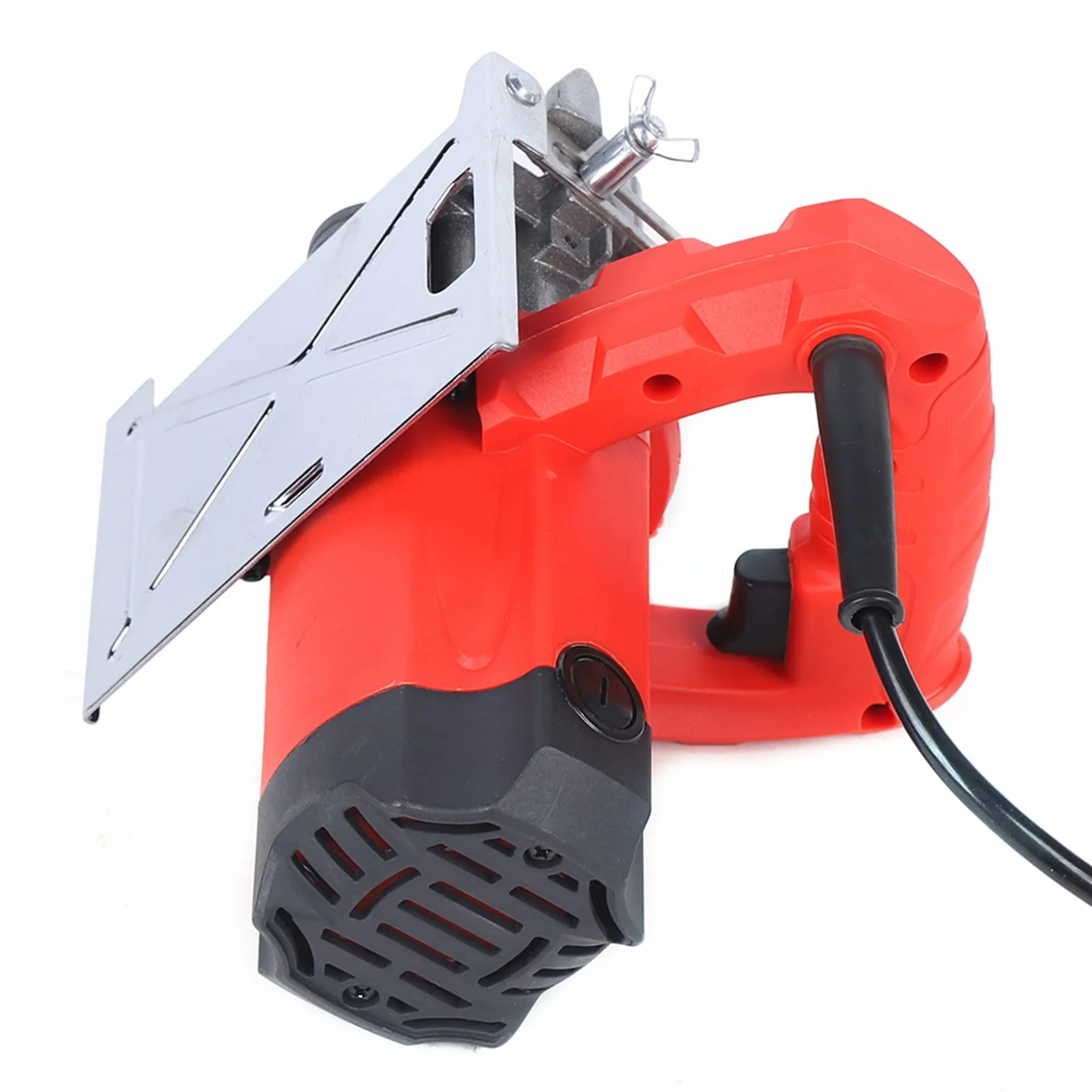 Ręczna piła tarczowa 220 V, przenośna piła tarczowa do kamienia, stołowa piła tarczowa z 110 mm brzeszczotem, maszyna do cięcia płytek, kamienia, do cięcia płytek i drewna, 1580 W, maks.