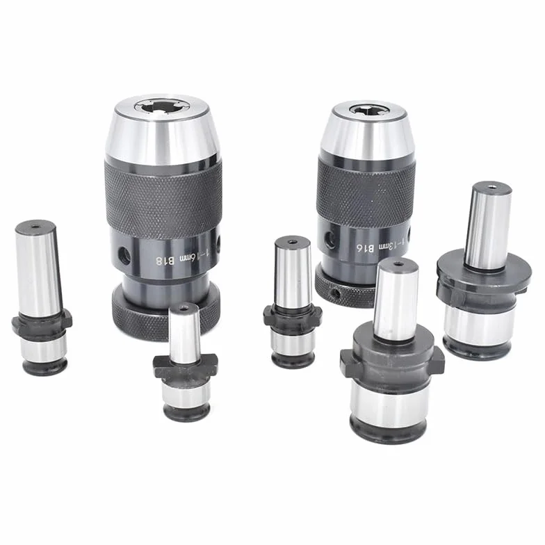 1 szt. Bezkluczowy samozaciskowy uchwyt wiertarski tuleja adapterowa do B12 B18 GT12 B16 GT24 TC820-szybki uchwyt(TC820-B16(1-16mm))