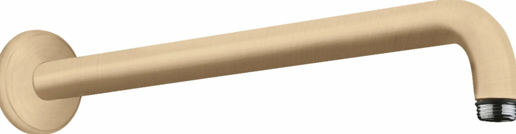 hansgrohe Ramię prysznicowe 389 mm, szczotkowany brąz