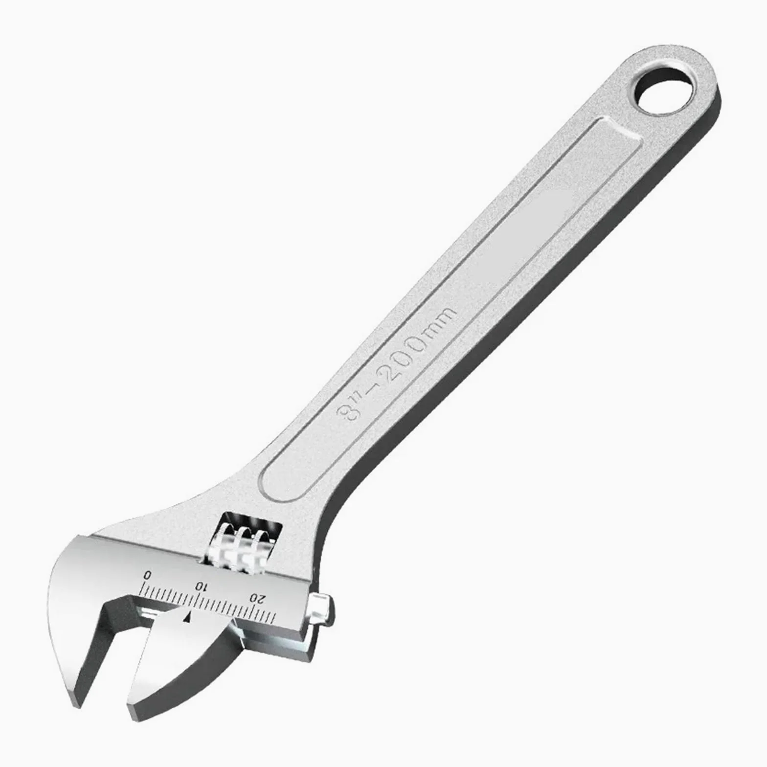 Klucz nastawny klucz nastawny duży otwarty długi uchwyt uniwersalny klucz stal węglowa mechaniczny warsztat narzędzia do naprawy ręcznej (30 cm)