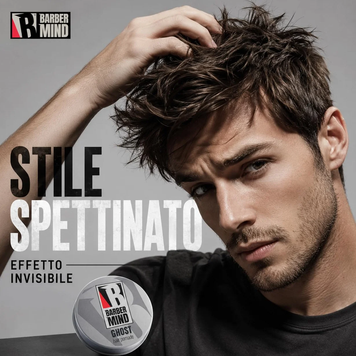 Pomada Cabello Mate Ghost Barber Mind 100ml