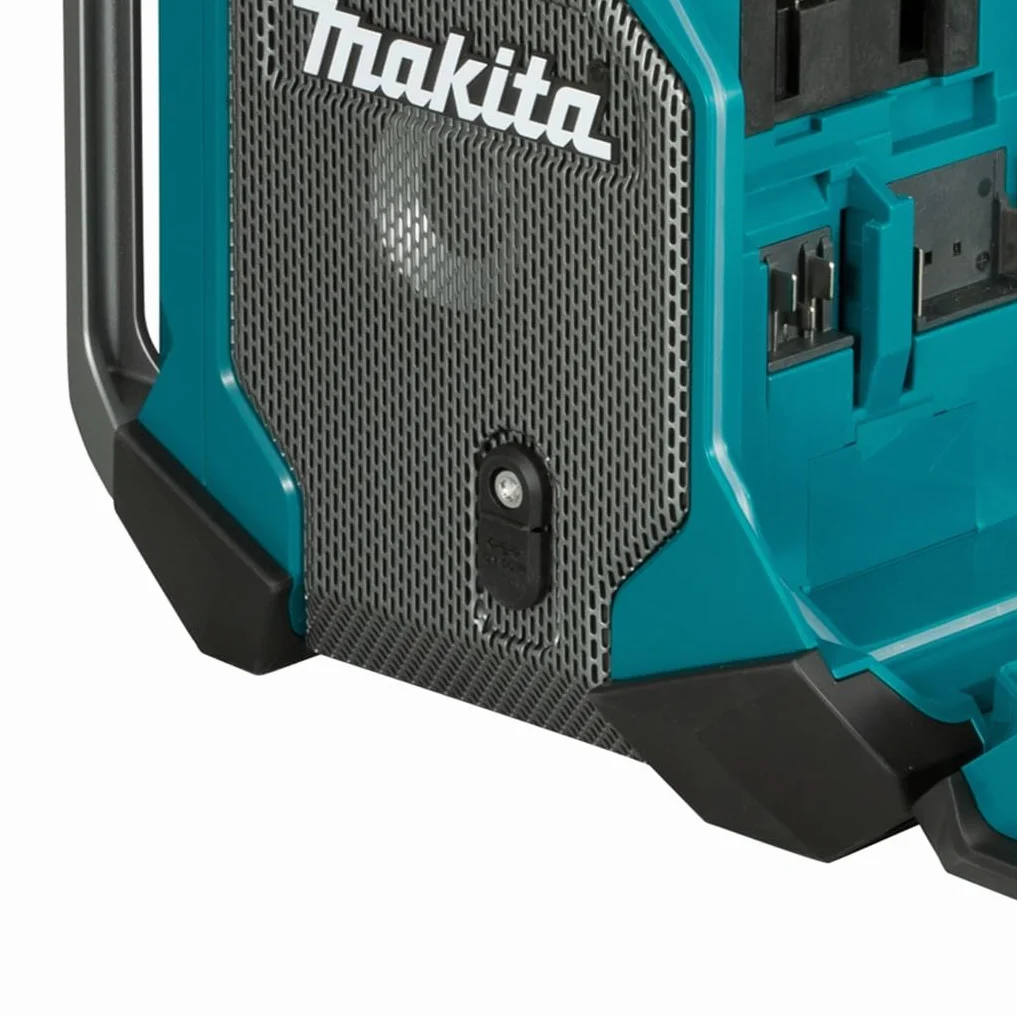 Makita MR007GZ akumulatorowe radio budowlane 18 V-40 V maks. (bez akumulatora, bez ładowarki), petrol