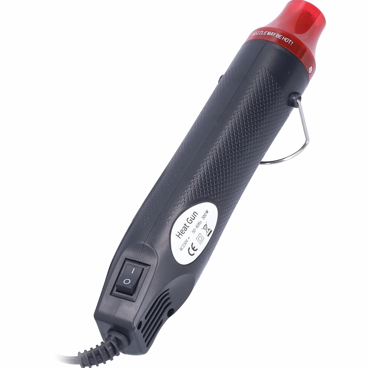 Pistolet na gorące powietrze 390℉, Mini pistolet na gorące powietrze Wytrzymały trwały przenośny wygodny szerokie zastosowanie do projektów DIY (wtyczka UE 230 V)