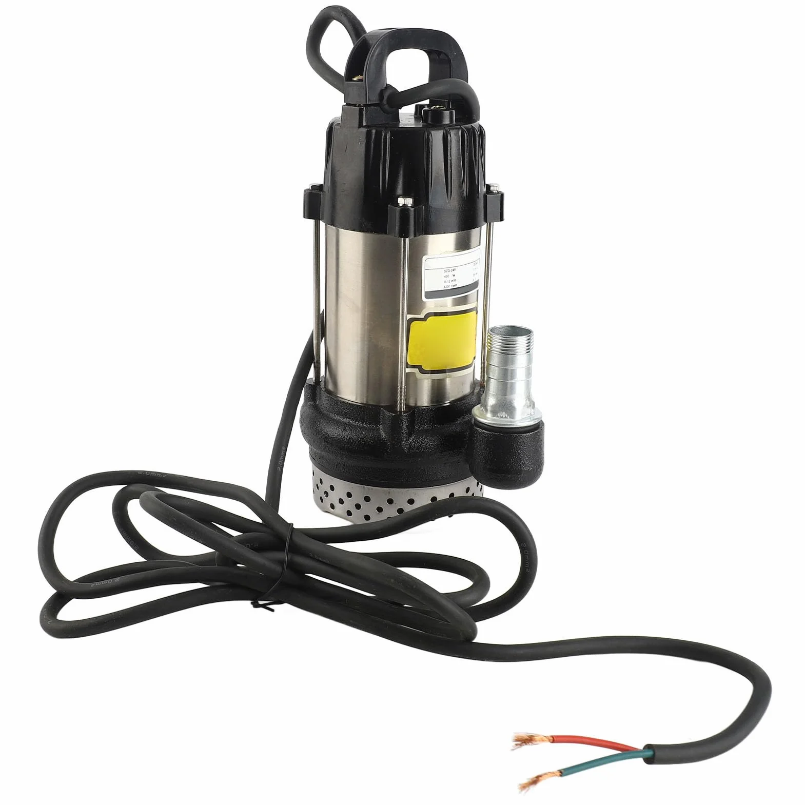 Bomba de Agua Sumergible, Bomba Sumergible de Agua DC Bezszczotkowana Pompa Zanurzona Szq - 24V 400W DC24V 1in Zanurzka Pompa Opuszcza Zanurzalna Pneumatyczna Pneumatyczna