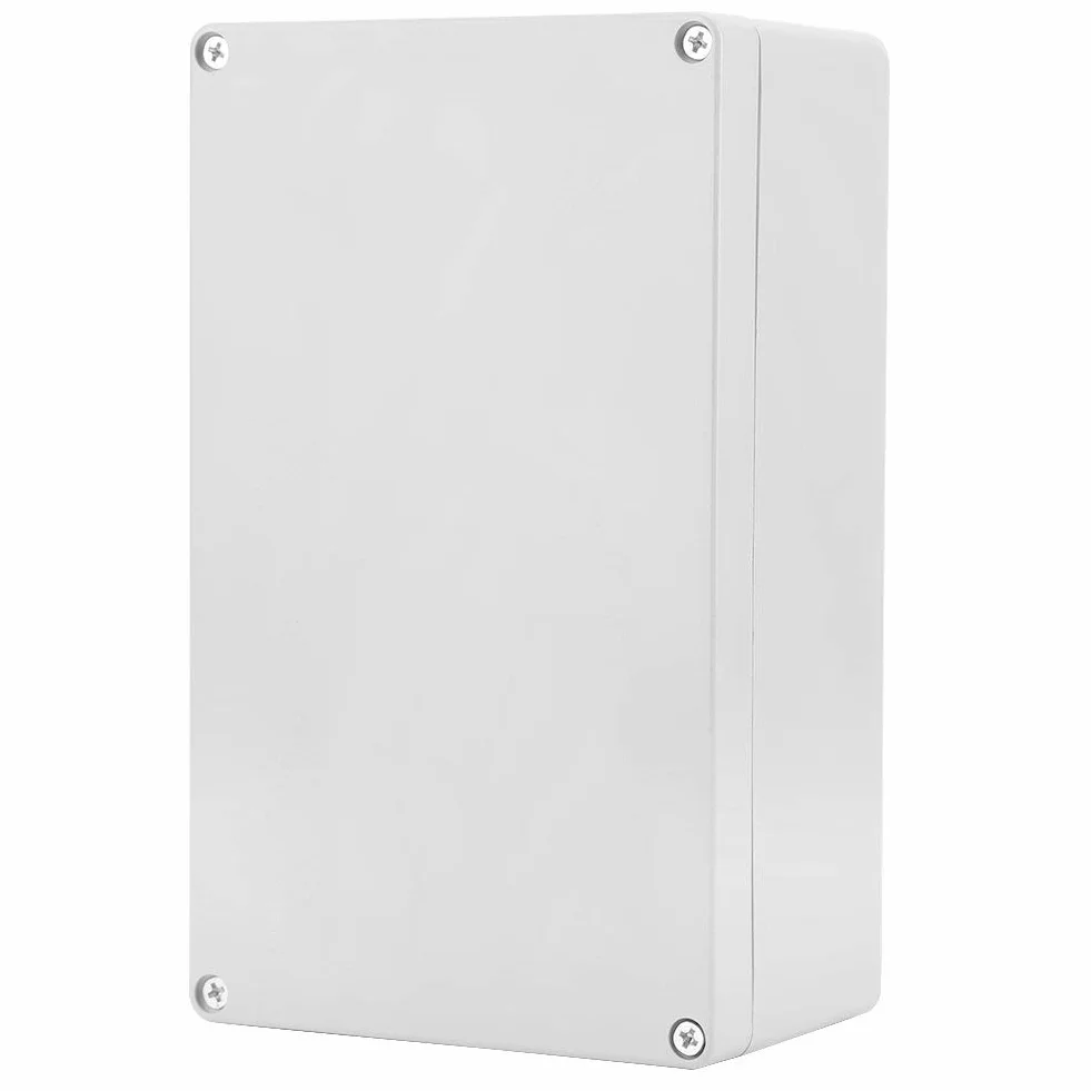 Skrzynka przyłączeniowa elektryczna wodoodporna IP65 obudowa przyłączeniowa zewnętrzna z tworzywa ABS Zewnętrzna skrzynka przyłączeniowa do obudowy projektowej (200 x 120 x 75 mm)
