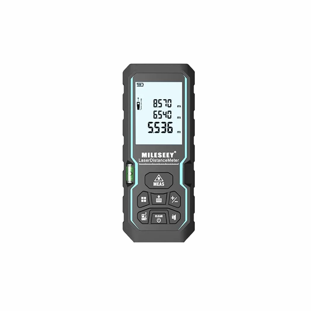 Laser Rangefinder Handheld bardzo precyzyjne władcy pomiaru pomiaru instrumentu pomiaru elektronicznego linijki linijki laserowej (Size : 80 meters)