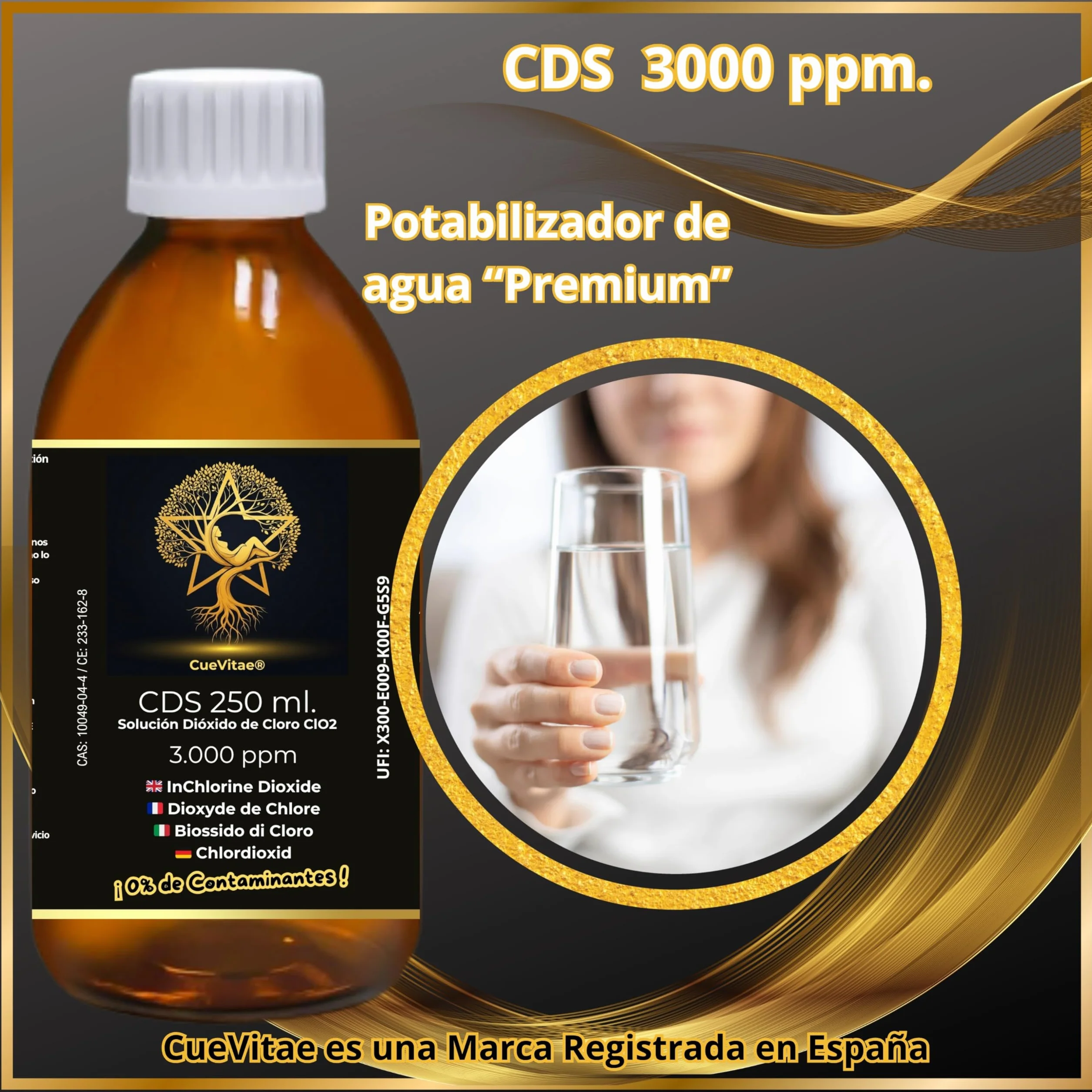 CDS/CDL 3000 PPM 250 ml Gotowy do dozowania