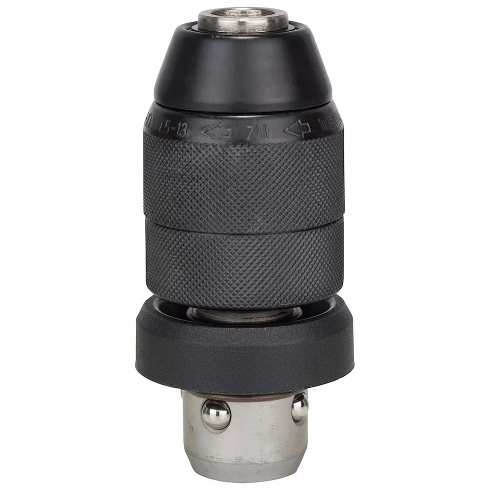 Bosch Professional Szybkozaciskowy uchwyt wiertarski z adapterem (Ø 1,5 – 13 mm, SDS plus, Osprzęt do młotów obrotowych)