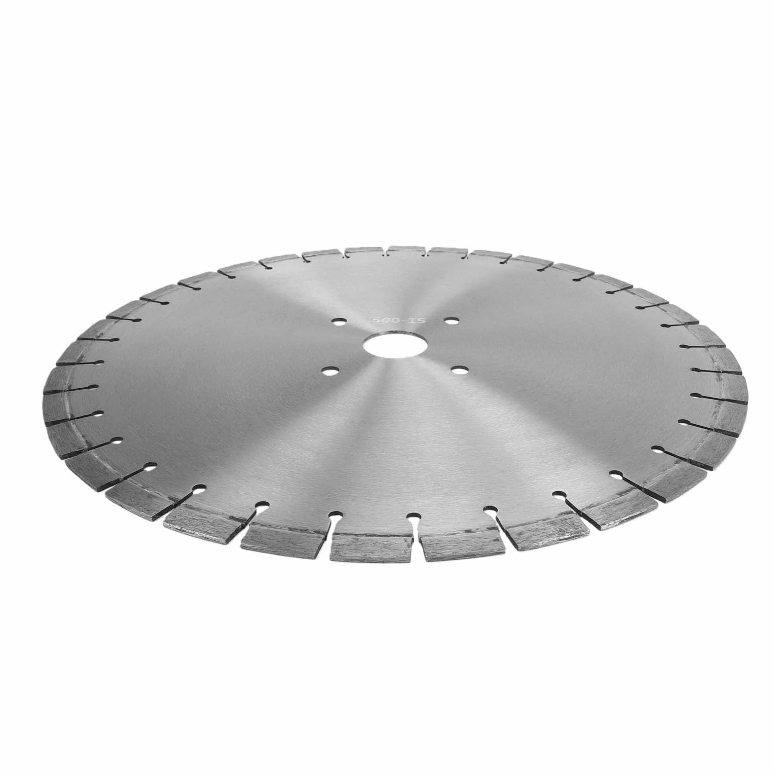 Eujgoov 20-calowy Diamentowy Brzeszczot do Betonu o średnicy 500 Mm z 2-calowym Trzpieniem, wysokość 15 Mm, 5400 obr./min., do Cięcia na Mokro i na Sucho Bloczków Betonowych z Cegły