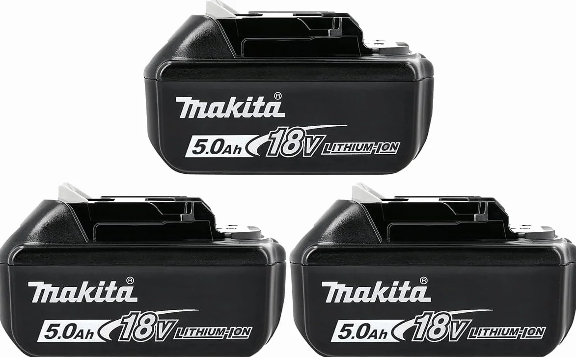 Makita Oryginalny akumulator litowo-jonowy BL1850 18 V 5,0 Ah LXT 3 szt