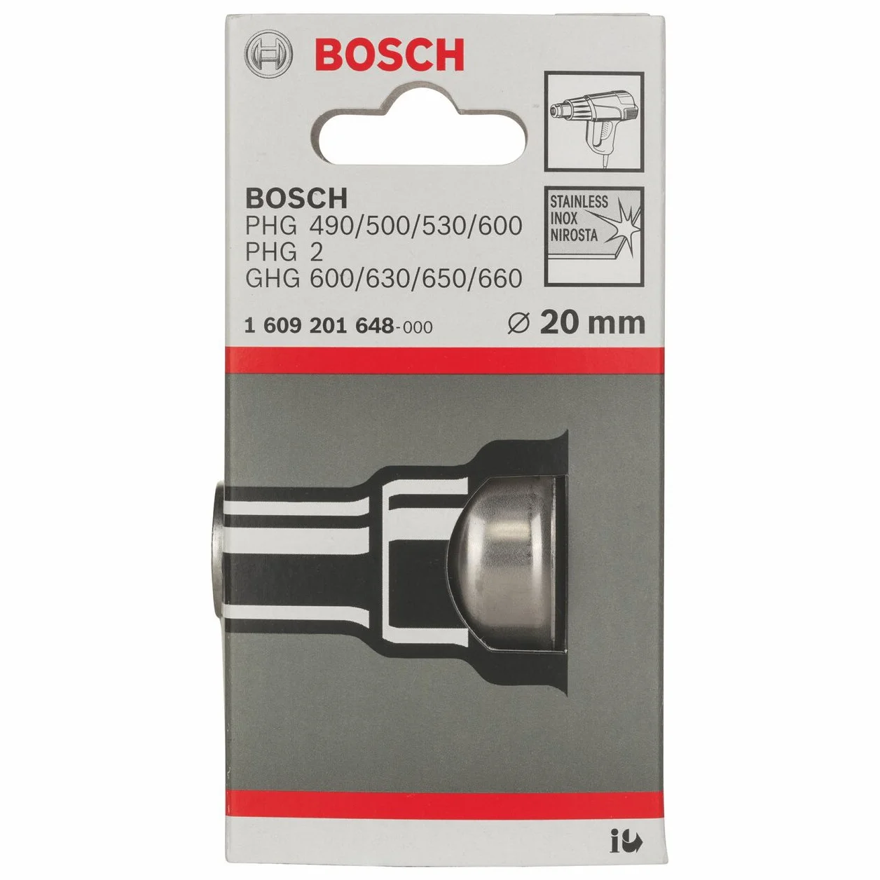 Bosch dysza redukcyjna do pistoletów grzewczych 1609201648