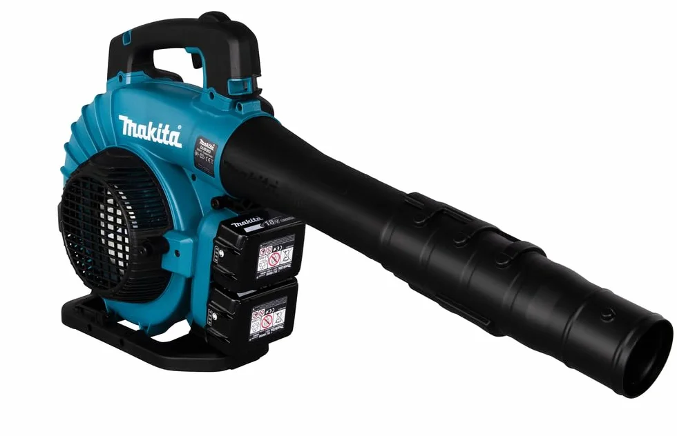 Makita DUB363PT2V akumulatorowa dmuchawa do liści/odkurzacz 2 x 18 V/5,0 Ah, 2 akumulatory + ładowarka z podwójną ładowarką