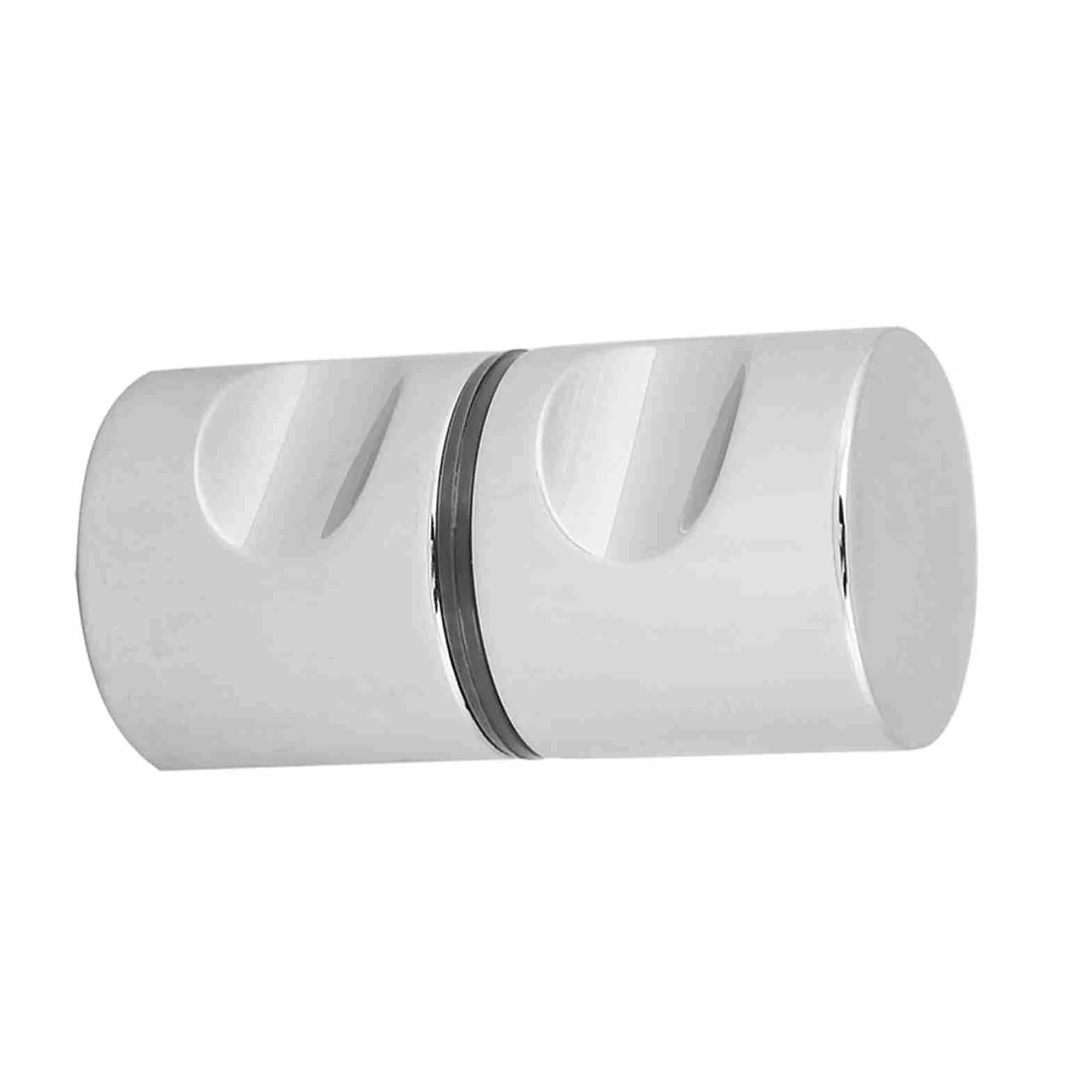 Klamka do drzwi prysznicowych Klamka do drzwi prysznicowych Klamka ze stopu aluminium Chromowany uchwyt do holowania Gałka do łazienki Szklane drzwi prysznicowe (#3)