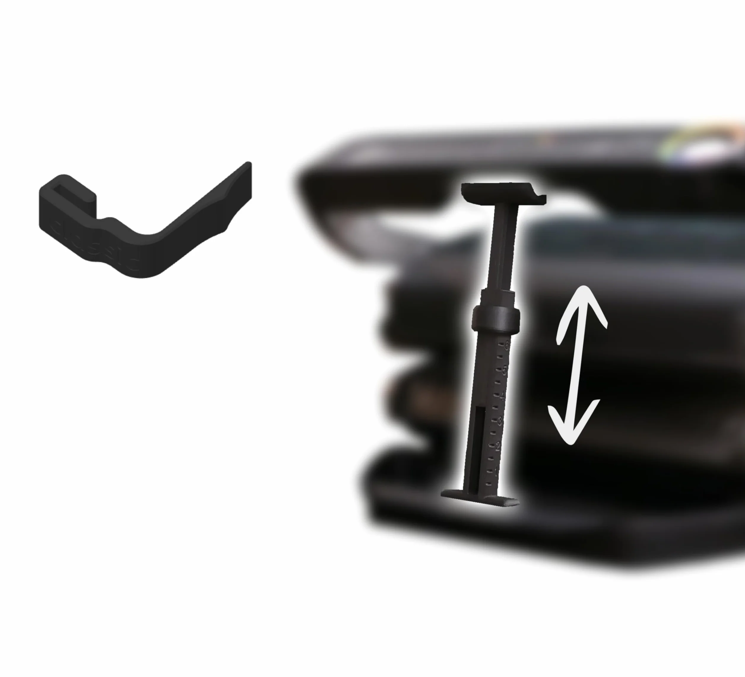 Wspornik dystansowy V3 do Tefal/Rowenta Optigrill Standard/Plus + klips blokujący