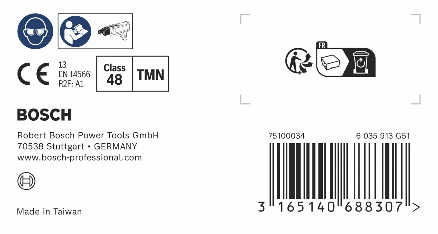 Bosch Profesional Wkręt samogwintujący, gwint drobnozwojny 3,9 x 25 S-F; 25 mm