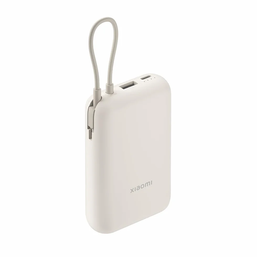 Xiaomi Power Bank 10000mAh (Integrated Cable) Ice Blue GL