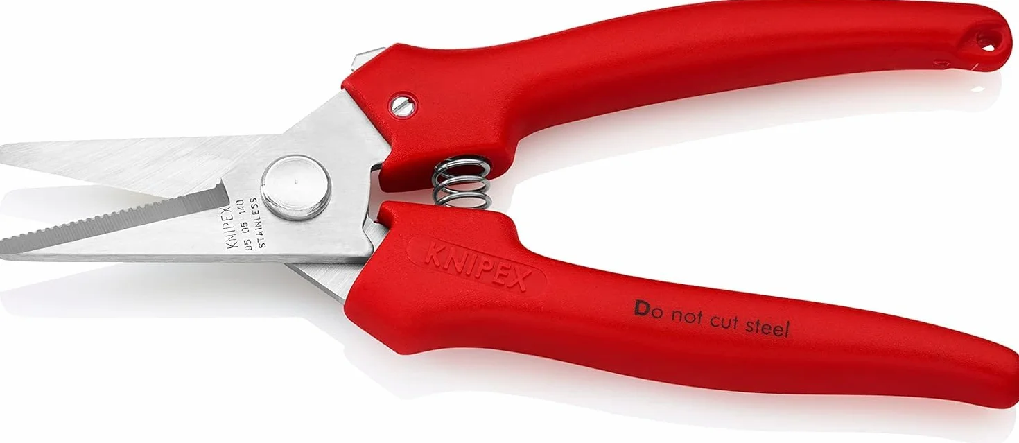 KNIPEX Nożyczki uniwersalne Z tworzywa sztucznego 140 mm, 95 05 140
