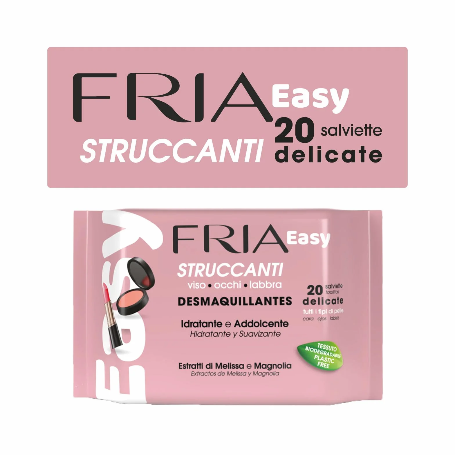 Fria Easy chusteczki do demakijażu 20szt