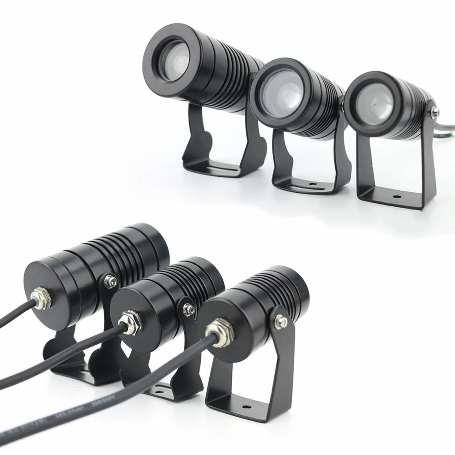 Światło punktowe LED 85-265 V - Lampy punktowe LED, Zewnętrzne lampy projektorowe naścienne budynku, Światło punktowe o wąskiej wiązce, Reflektor zdalnego oświetlenia do oświetlenia zewnętrznego budyn