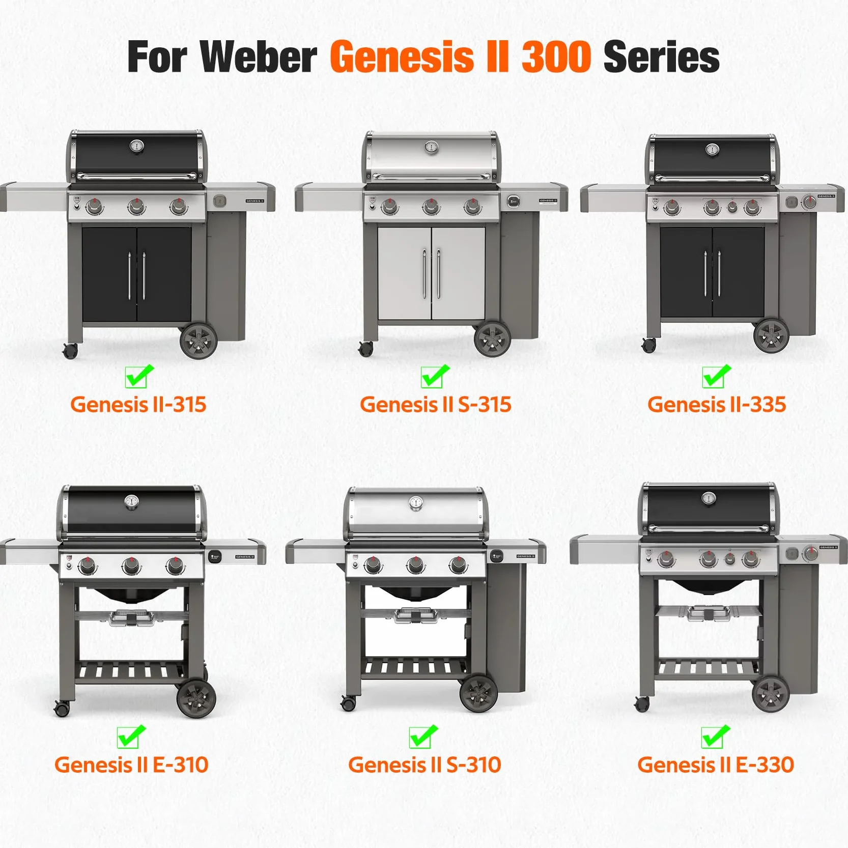 onlyfire Kratka do podgrzewania do grilla gazowego Weber Genesis II 65,5 cm stal nierdzewna