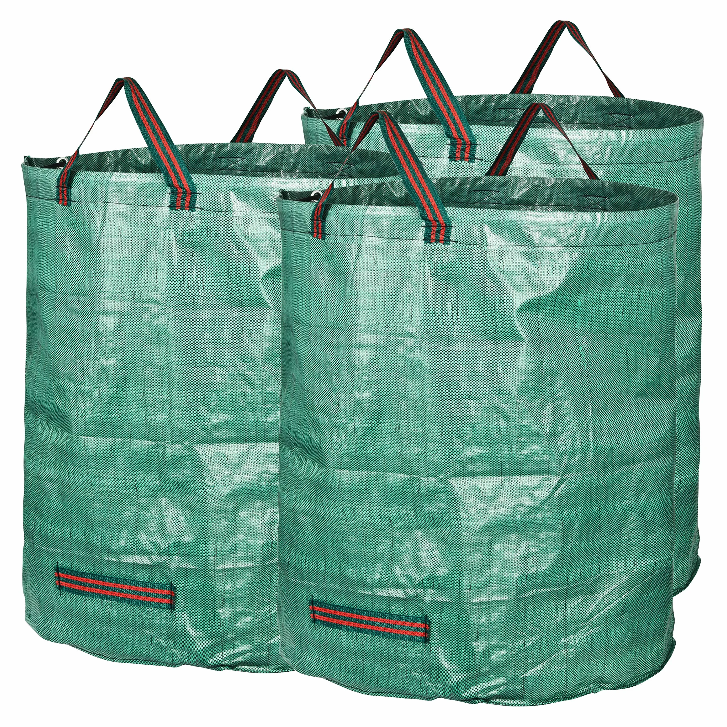 GardenMate – 3x worek ogrodowy 272 l z solidnej tkaniny polipropylenowej (PP) 150 gsm