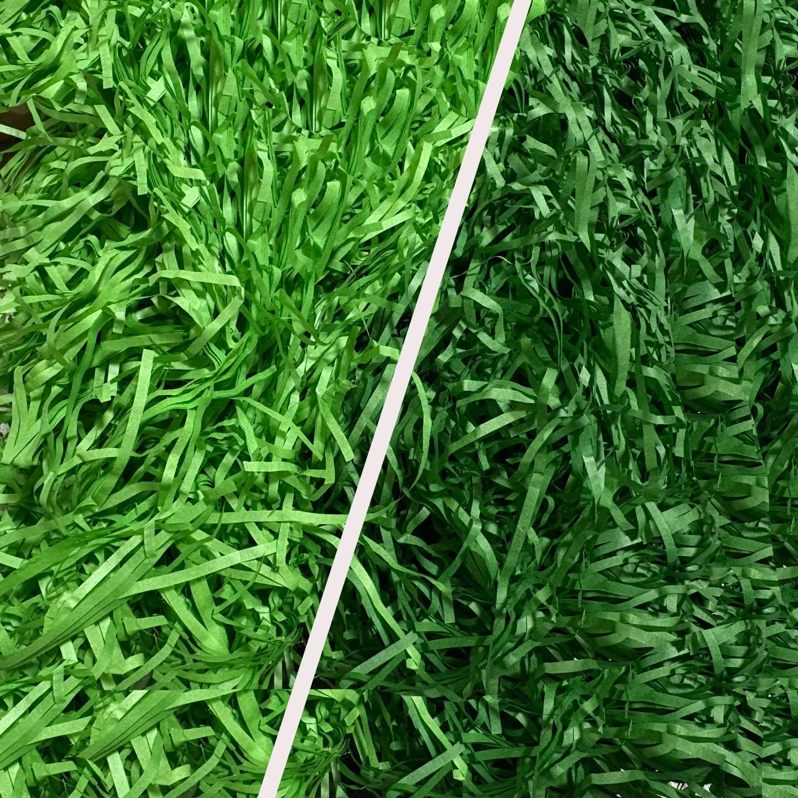 200 g trawa wielkanocna, dwa różne, zielone gniazdo wielkanocne, wypełnienie trawy wielkanocnej, trawa dekoracyjna, sztuczna trawa, gniazdo wielkanocne, dekoracja wielkanocna, wypełnienie do gniazd