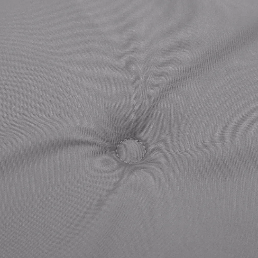 vidaXL Poduszki na krzesła ogrodowe 4 szt. 120x50x3 cm szare