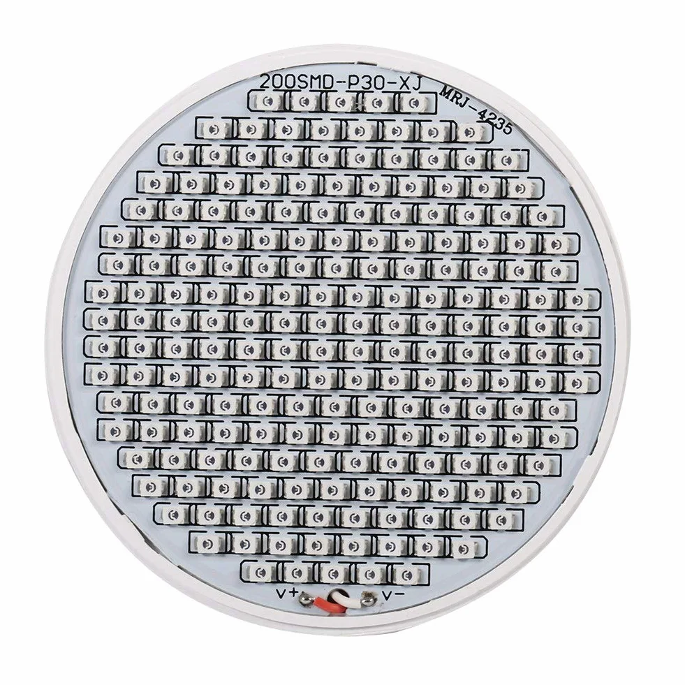 24w 200-led oświetlenie do uprawy roślin sztuczne światło słoneczne oświetlenie do uprawy pełne spektrum lampa led do roślin żarówka e27 hydroponiczne kwiatowe lampy do uprawy warzyw 85 ~ 265v dla małych pojemników do uprawy namiot do uprawy diy hydropo