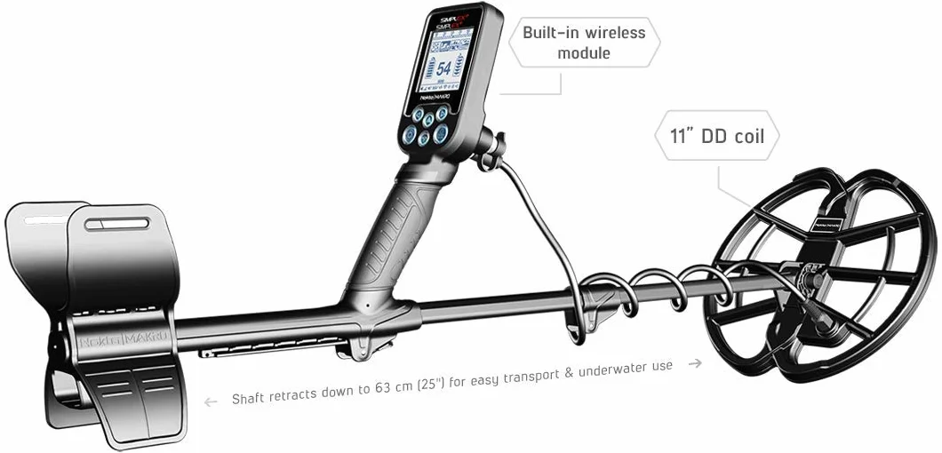 Nokta Makro Simplex Plus wykrywacz metalu płyta 28 cm