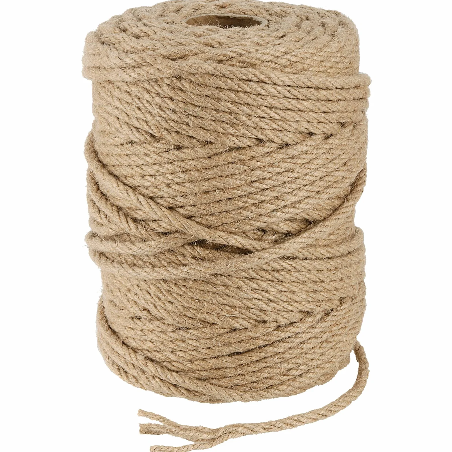 Sznurek jutowy 150 m x 5 mm brązowy, naturalna lina konopna do ogrodu i dekoracji