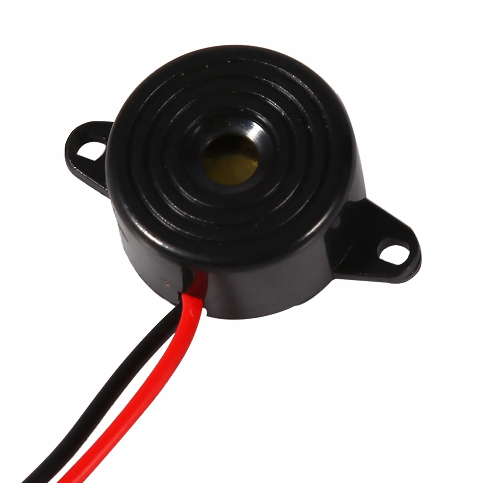 Brzęczyk Piezoelektryczny Alarmowy 85 dB Brzęczyk Elektroniczny 12 V Do 3-24 V Aktywny Dźwięk Ciągły Długość Kabla 100 mm Do Systemów Alarmowych Samochodowych I Domowych