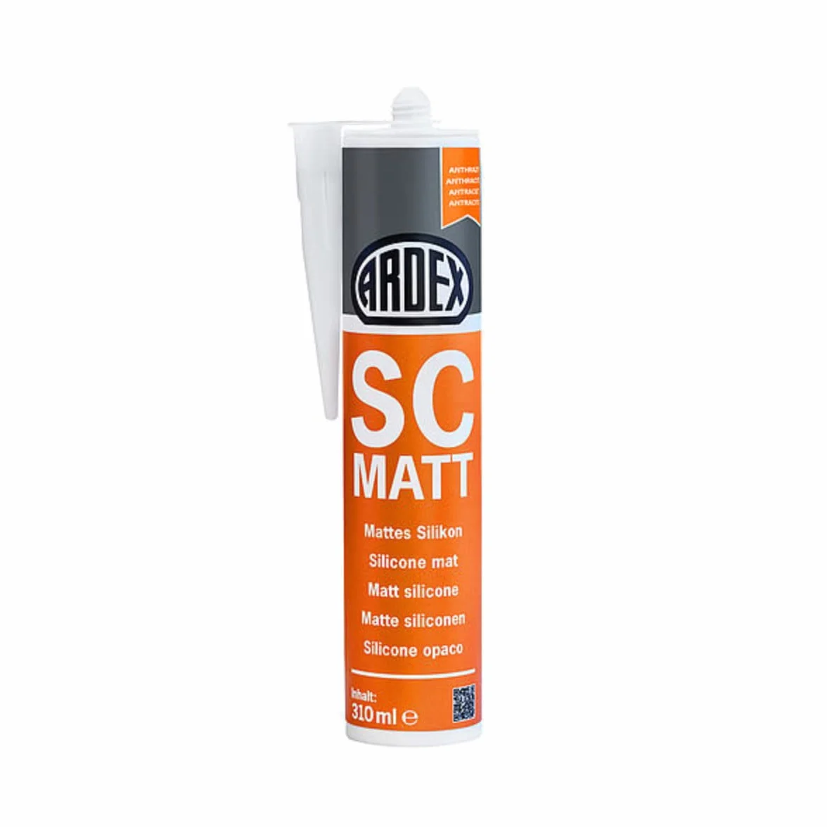ARDEX SC MATT silikon 310 ml – kolor antracyt matowy