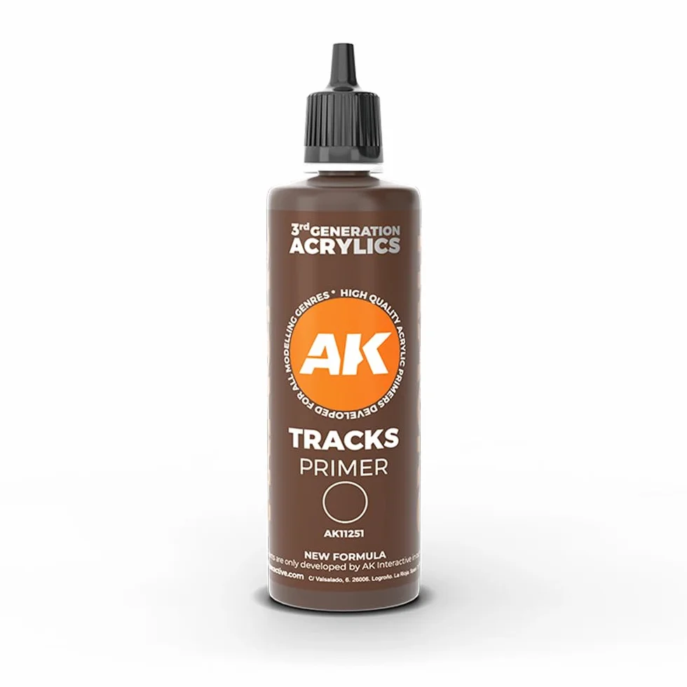 AK Interactive Tracks Surface Primer 100 ml farba 3Gen