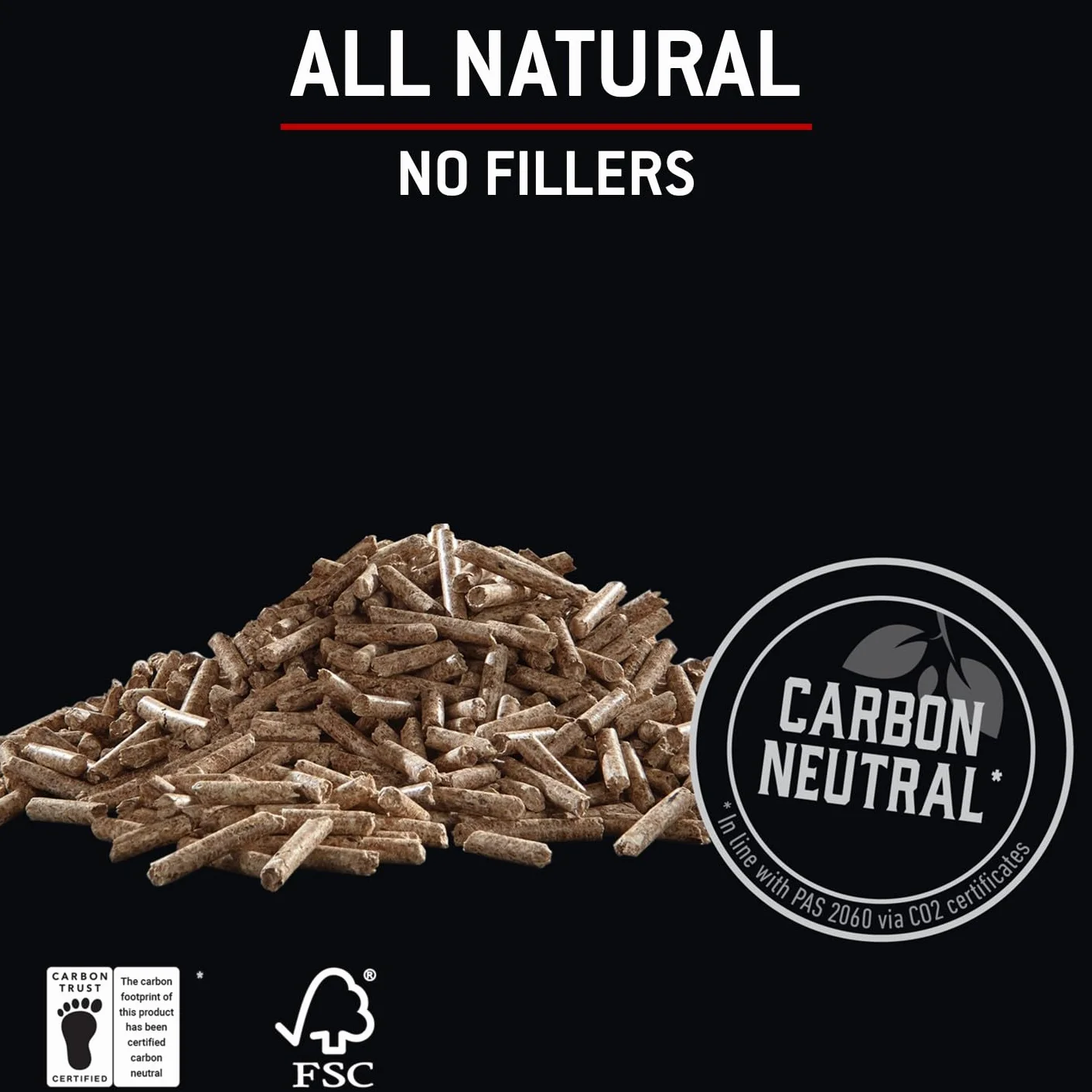 Weber pellet - Drewno Bukowe (8kg), Doskonałe do Wędzenia Warzyw, 100% Naturalne Drewnopellety, Produkt UE, Zrównoważone Odbiór, Certyfikowane Drewno FSC (18292)