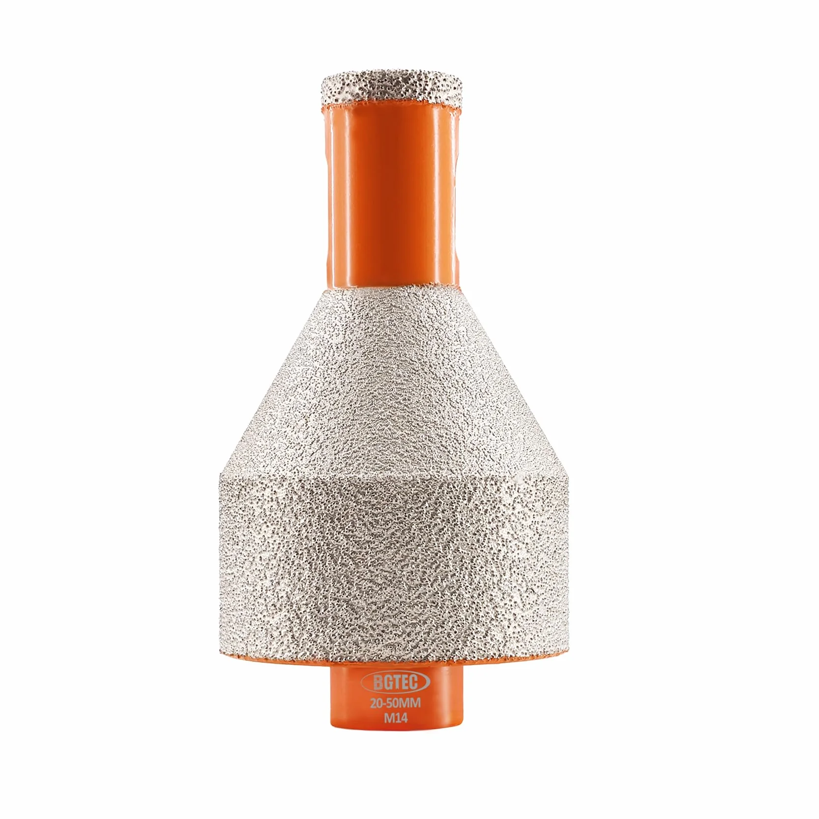 BGTEC Diamentowe wiertło palcowe, diamentowe wiertło do fazowania do płytek ceramicznych, płytek porcelanowych, marmuru, gwintu M14