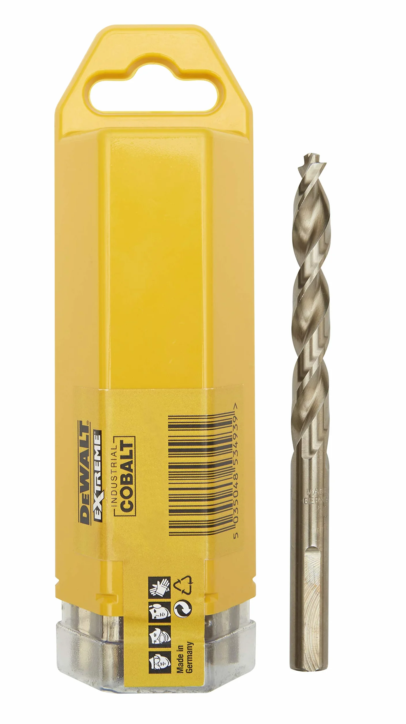 Dewalt DT4937 wiertło do metalu HSS-Co 7,5 x 109 x 66 mm 10 sztuk
