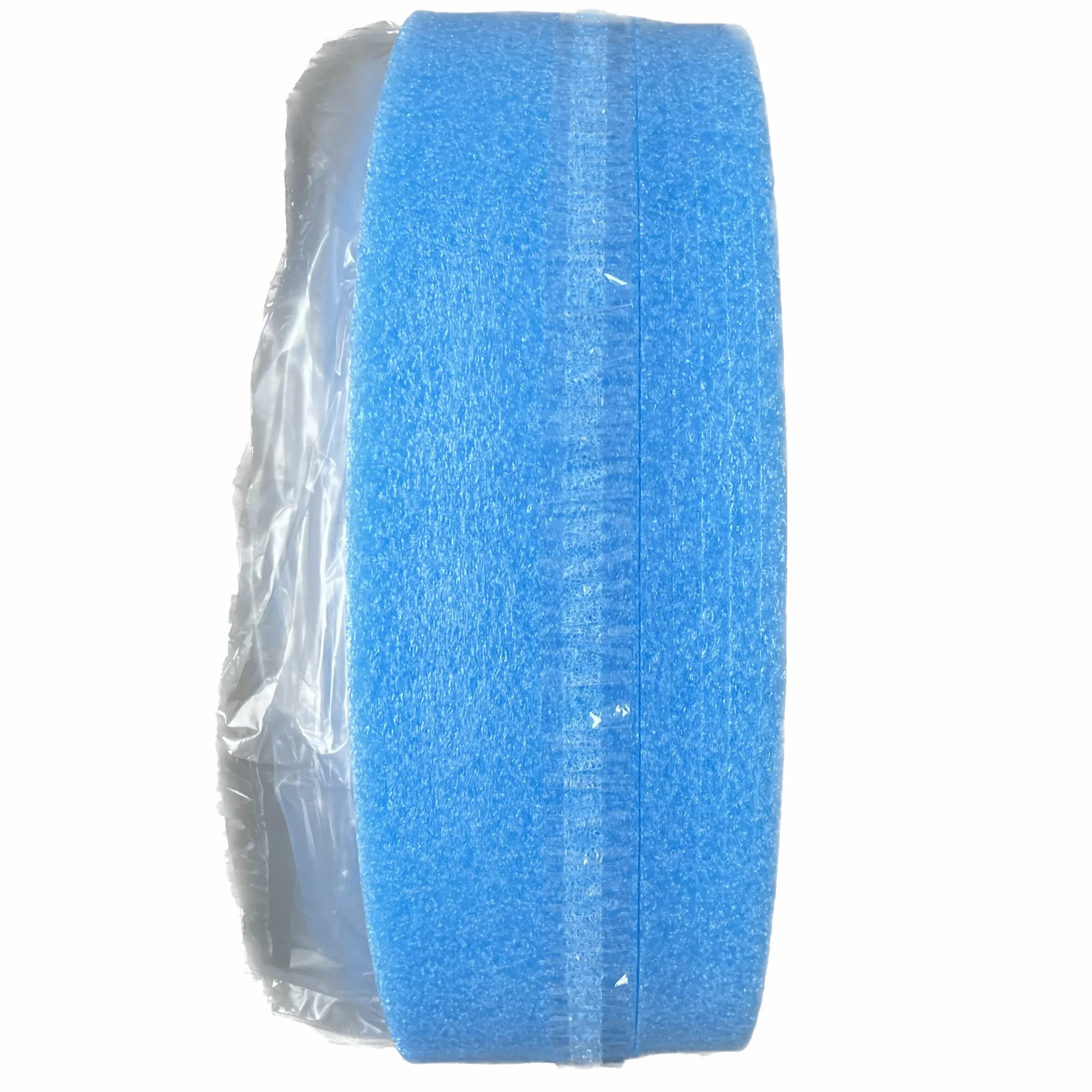 Taśma brzegowa dylatacyjna 50 m, do ogrzewania podłogowego, 150 x 8 mm, 2 rolki, z zakładką foliową, samoprzylepne, izolacja krawędzi, ogrzewanie podłogowe, niebieskie, trwałe