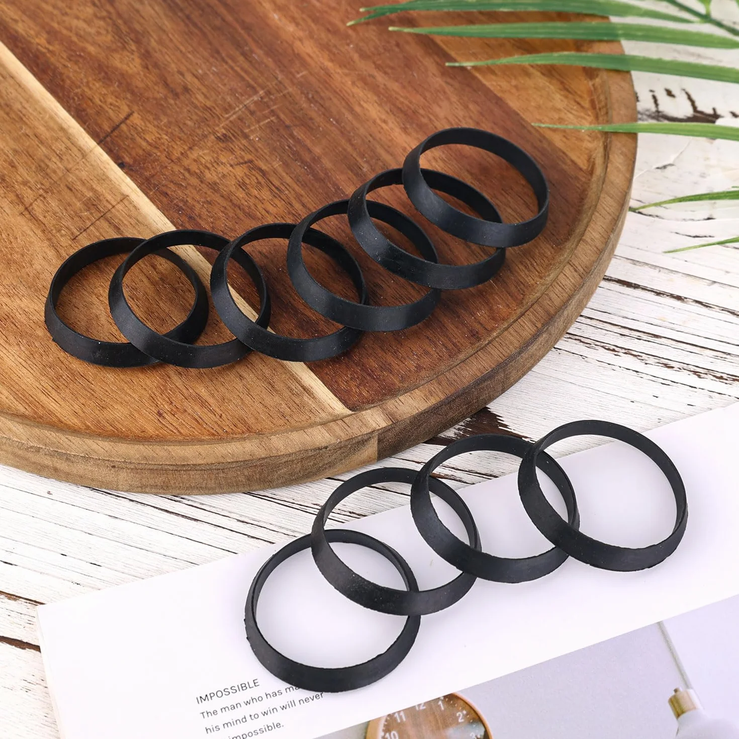 10szt Uszczelka Stozkowa, Uszczelka Odplywu Zlewu Gumowe Podkladki Stozkowe do Rury Odplywowej 1 1/2 Cala Syfon do Syfonu Zlewu Srednica Wewnetrzna 38mm Srednica Zewnetrzna 43mm