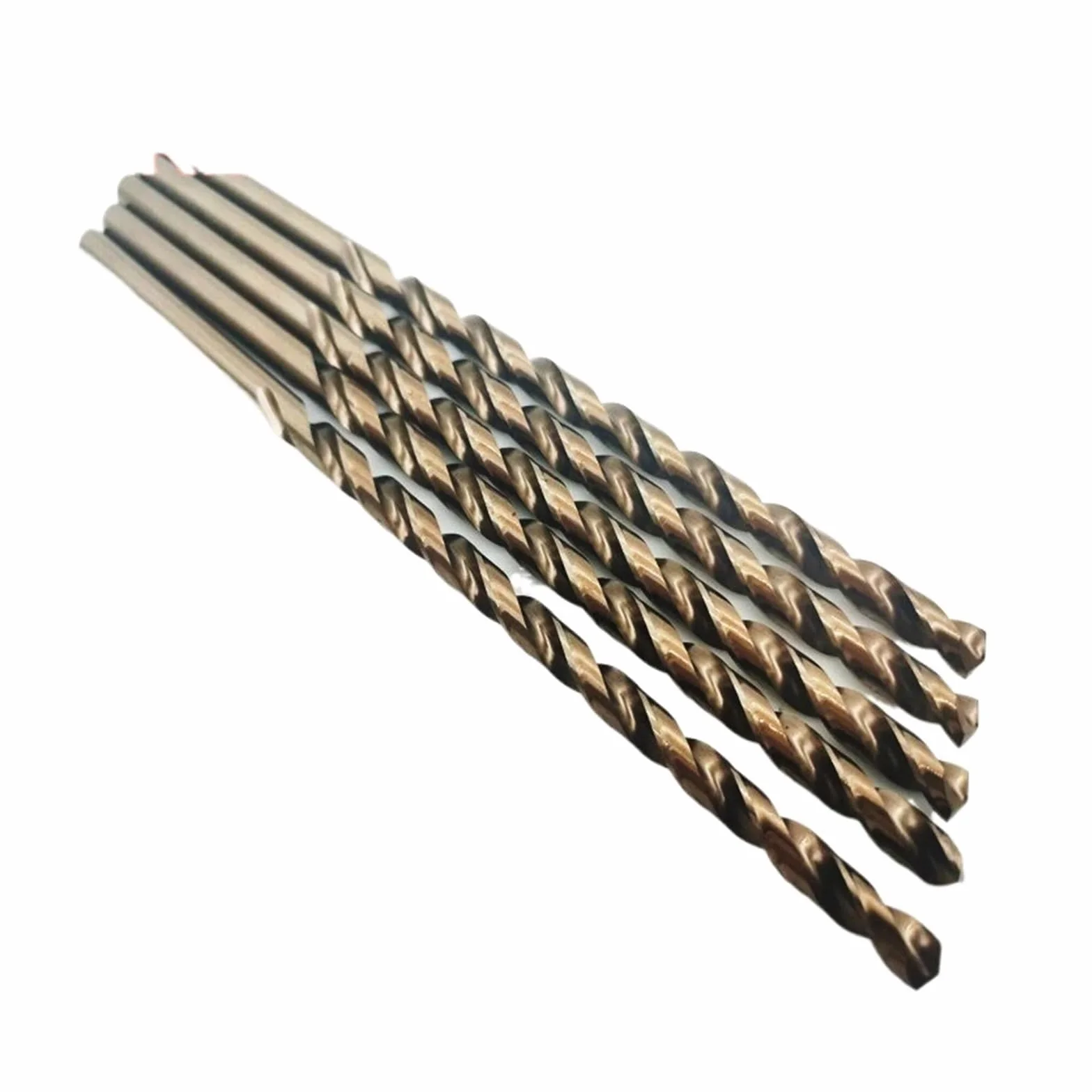 Wiertło Spiralne HSS M35 Z Długim Trzonkiem Kobaltowym, 1 Sztuka, Średnica 2-14 Mm, Długość 160-400 Mm, Do Stali Nierdzewnej, Stali Stopowej I Żeliwa(10x200mm)
