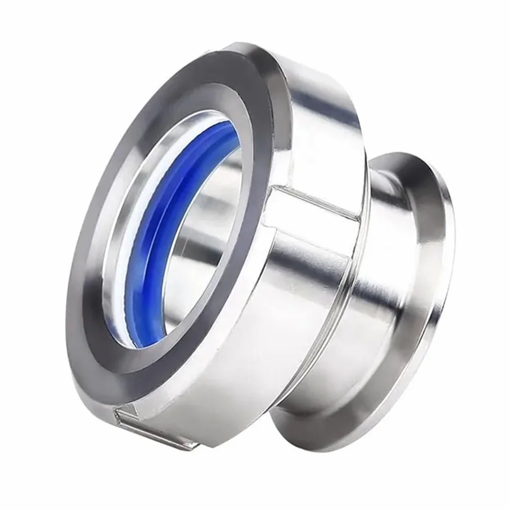 1,5 "(38 mm) OD50.5 Sanitarny wziernik z trzema zaciskami, wziernik ze stali nierdzewnej 304, 1 szt.