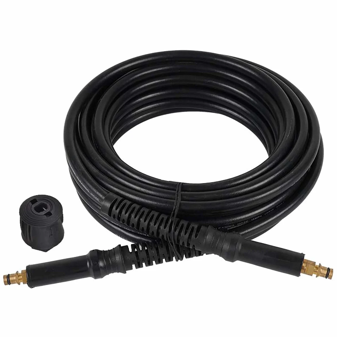 Aim Tools Wymienny wąż do myjki wysokociśnieniowej 10 m kompatybilny z Karcher K2 K3 K4 K5 K6 K7, wąż przedłużający do czyszczenia z mosiężnym systemem szybkiego łączenia 171311
