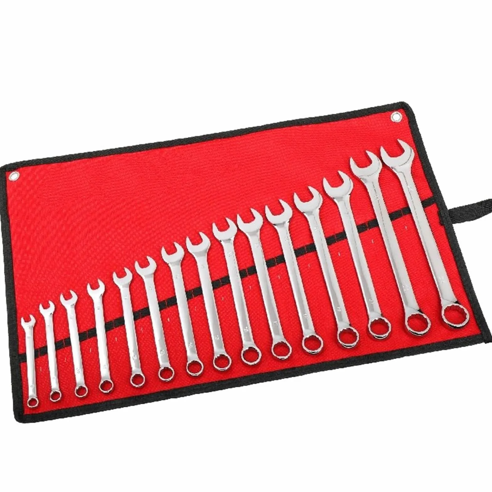 Telescopic Ratchet Zestaw kluczy płasko-oczkowych offsetowych podwójnego zastosowania Otwarty zestaw oczkowych typu Combo narzędzi ręcznych do naprawy w domu Klucze dynamometryczne(COM5396)