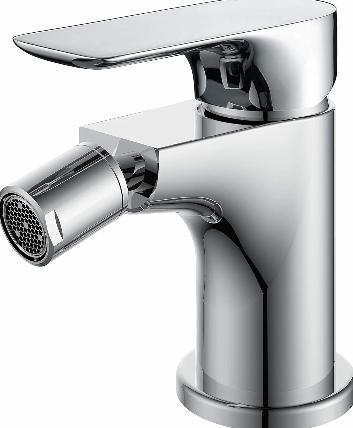 IMEX kran bidetowy, bateria bidetowa, bateria bidetowa, bateria bidetowa z mieszaczem ciepłej i zimnej wody, bateria Bidet, łatwa instalacja, seria Nassau, chromowana