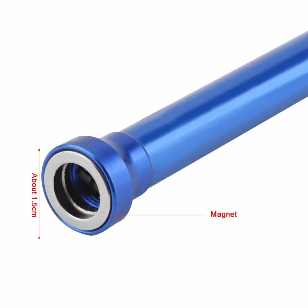 Czterostronowy wytrych, stop LED 4 pazury wałek uniwersalny magnetyczny oświetlenie wielofunkcyjne narzędzie zbieranie pazur rodzaj zbieraczy śmieci pazur magnetyczny gięty wąż reacher pickup