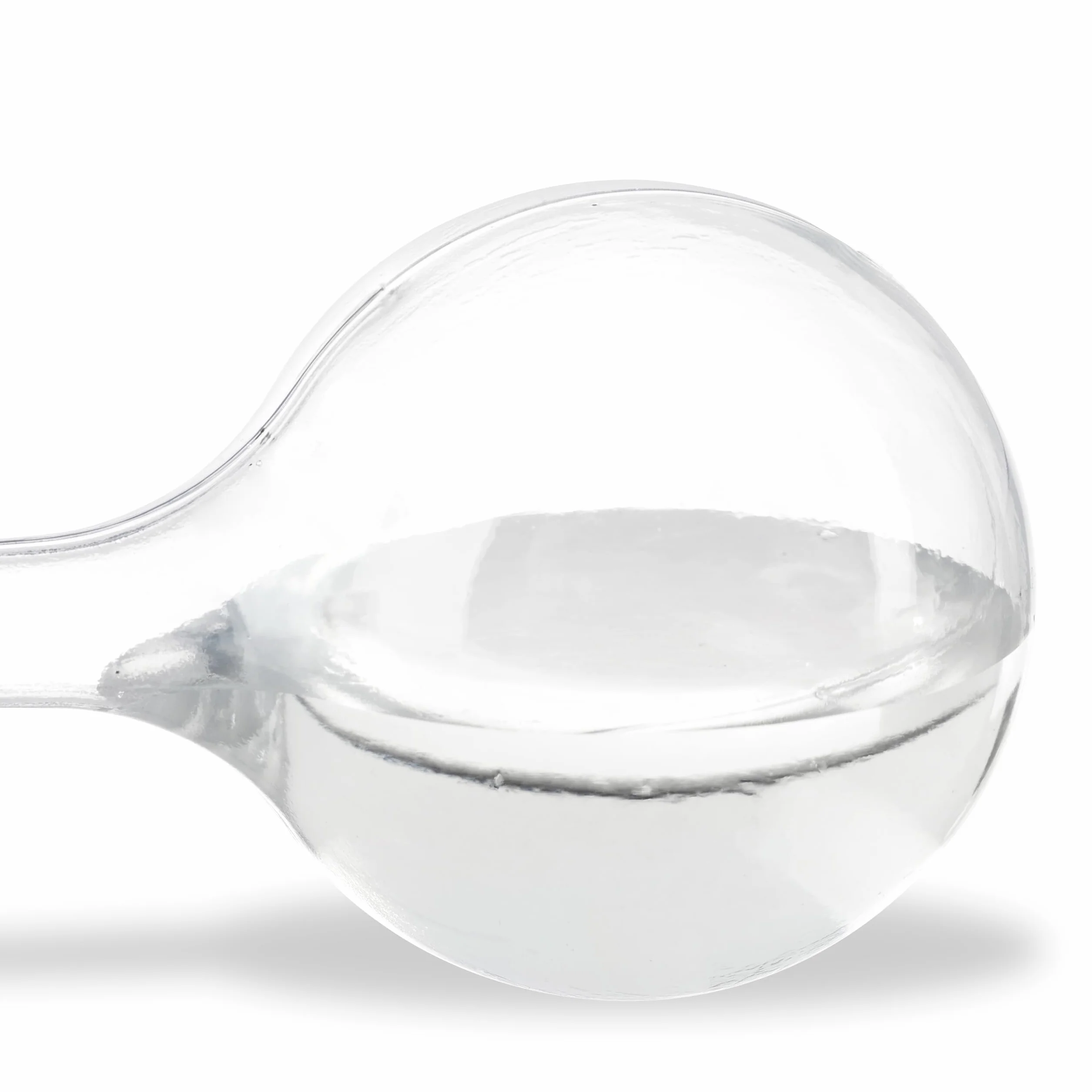 Relaxdays Kulki nawadniające, zestaw 6 sztuk, kulki do pragnienia roślin, 250 ml, tworzywo sztuczne, 28 x 8 cm, przezroczyste