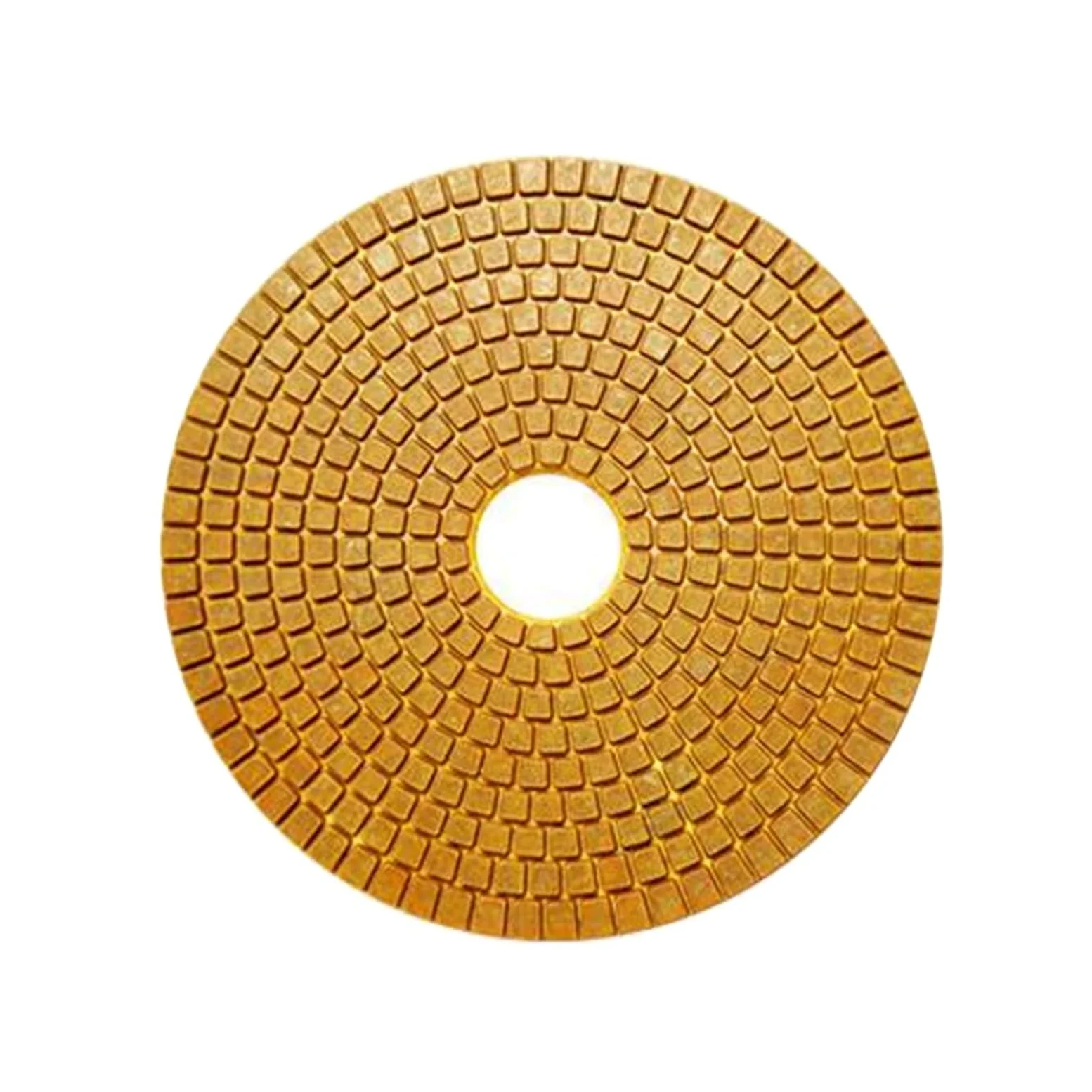 5 szt./zestaw 150 mm supermokre gąbki polerskie 6-calowa metalowa gąbka polerska do marmuru, kamienia, betonu, posadzek(NO 2,100_5 PCS_6 INCHES)