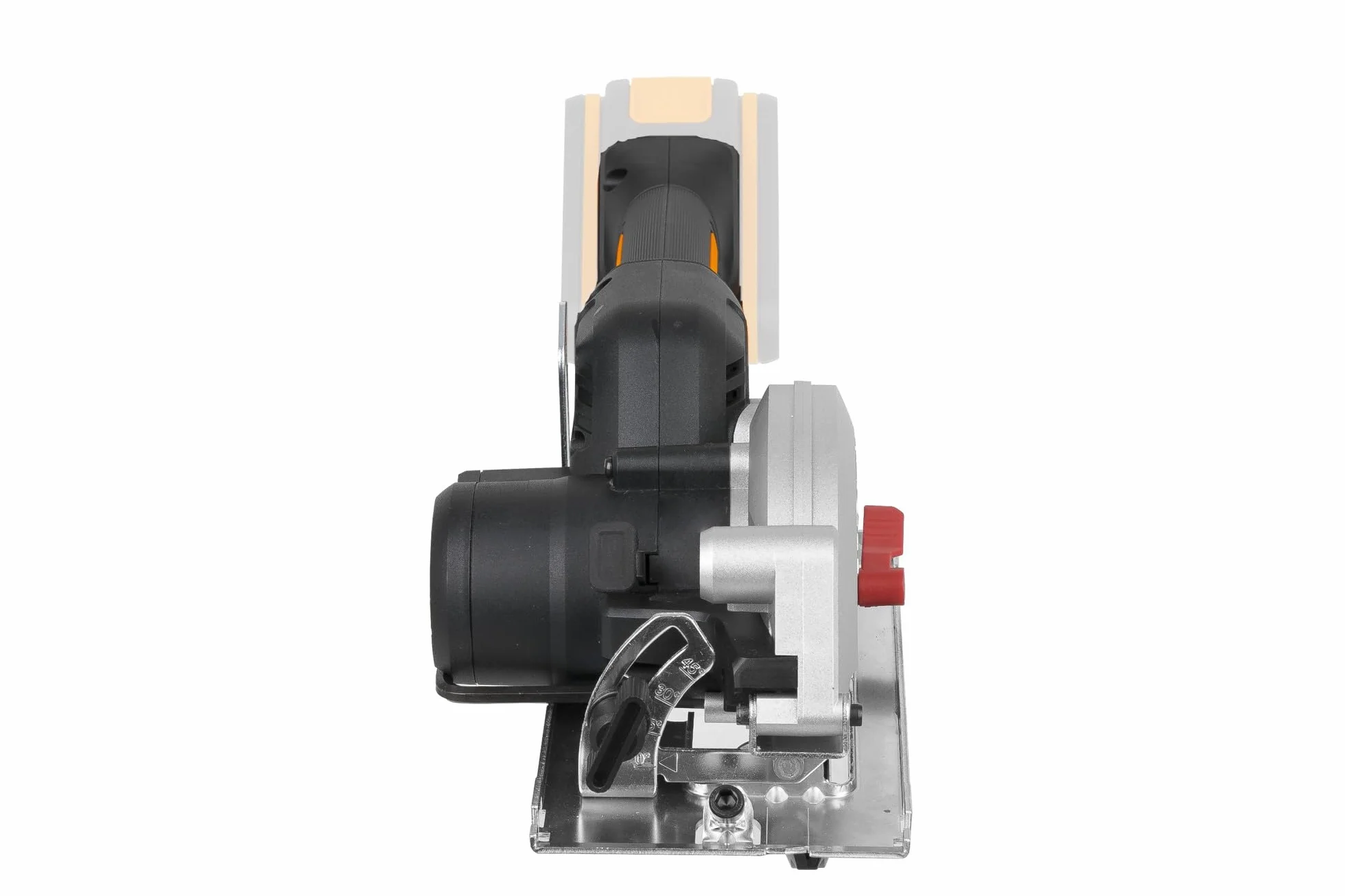 WORX WX531.9 Ręczna Pilarka Tarczowa 20 V, Bezszczotkowa Piła Tarczowa do Precyzyjnego, Prostego Cięcia, bez Wysiłku Tnie Drewno, Metal, Płytki i Plastik, bez Akumulatora i Ładowarki